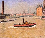 Marquet, Albert The Port of Hamburg painting